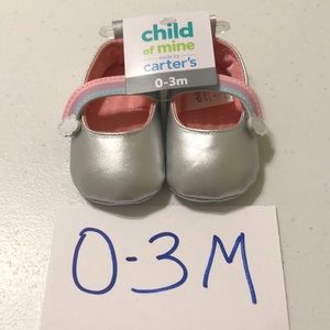 Carter’s Soft Baby Shoes 0-3 Months